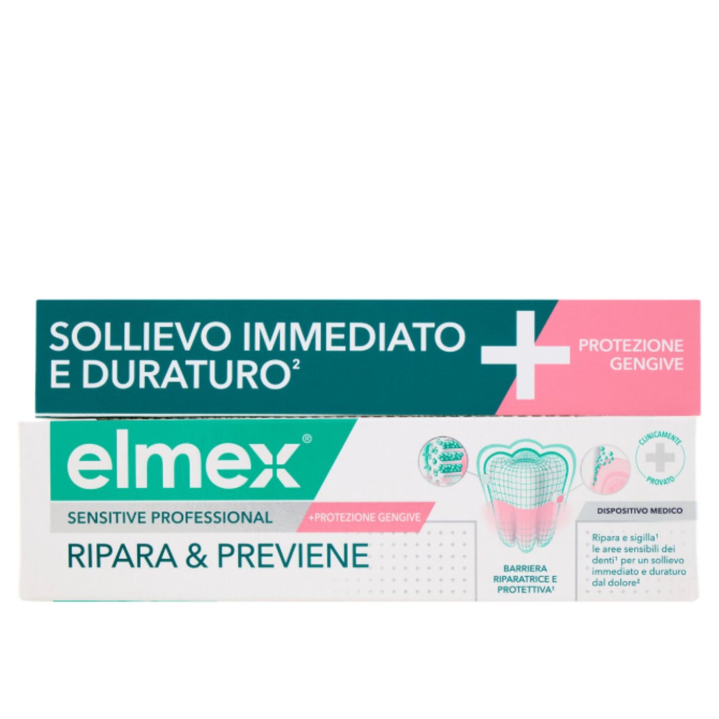 ELMEX DENTIFRICIO 75ML SENSITIVE PROFESSIONAL + PROTEZIONE GENGIVE RIPARA & PREVIENE