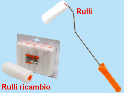 BRIXO RICAMBIO 10CM RULLO SINTETICO RADIATORI