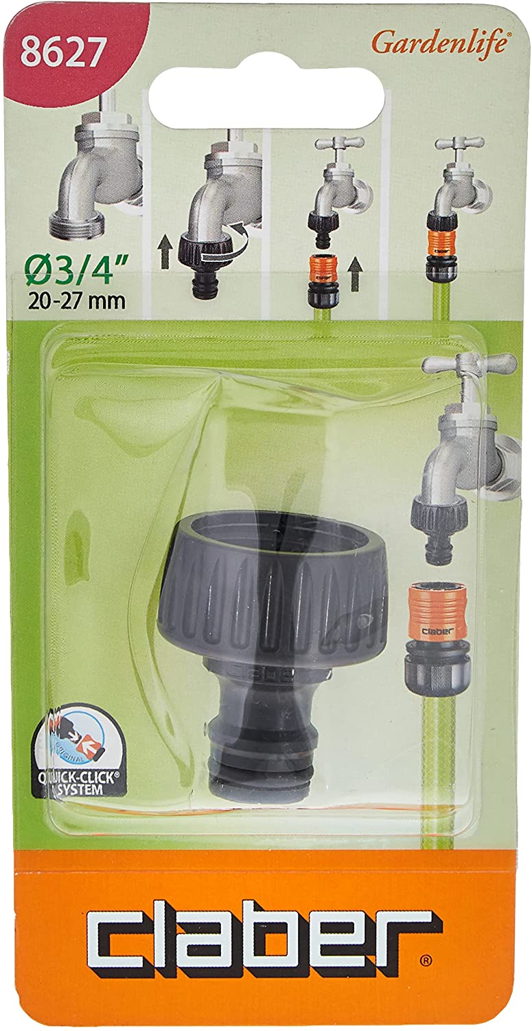 CLABER PRESA RUBINETTO 3/4'' SCATTO 20-27MM 8627