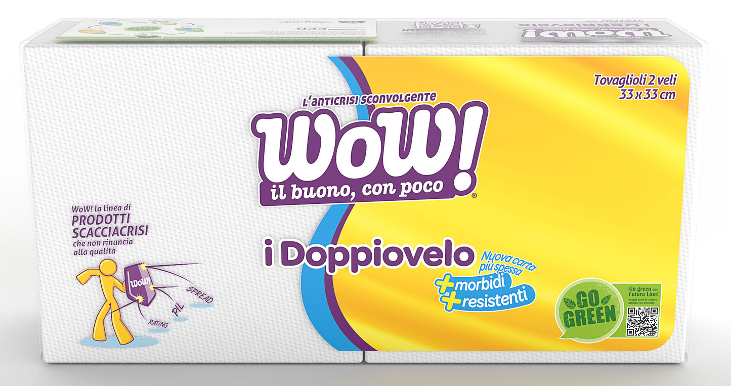 WOW TOVAGLIOLI I DOPPIOVELO 2 VELI 33X33