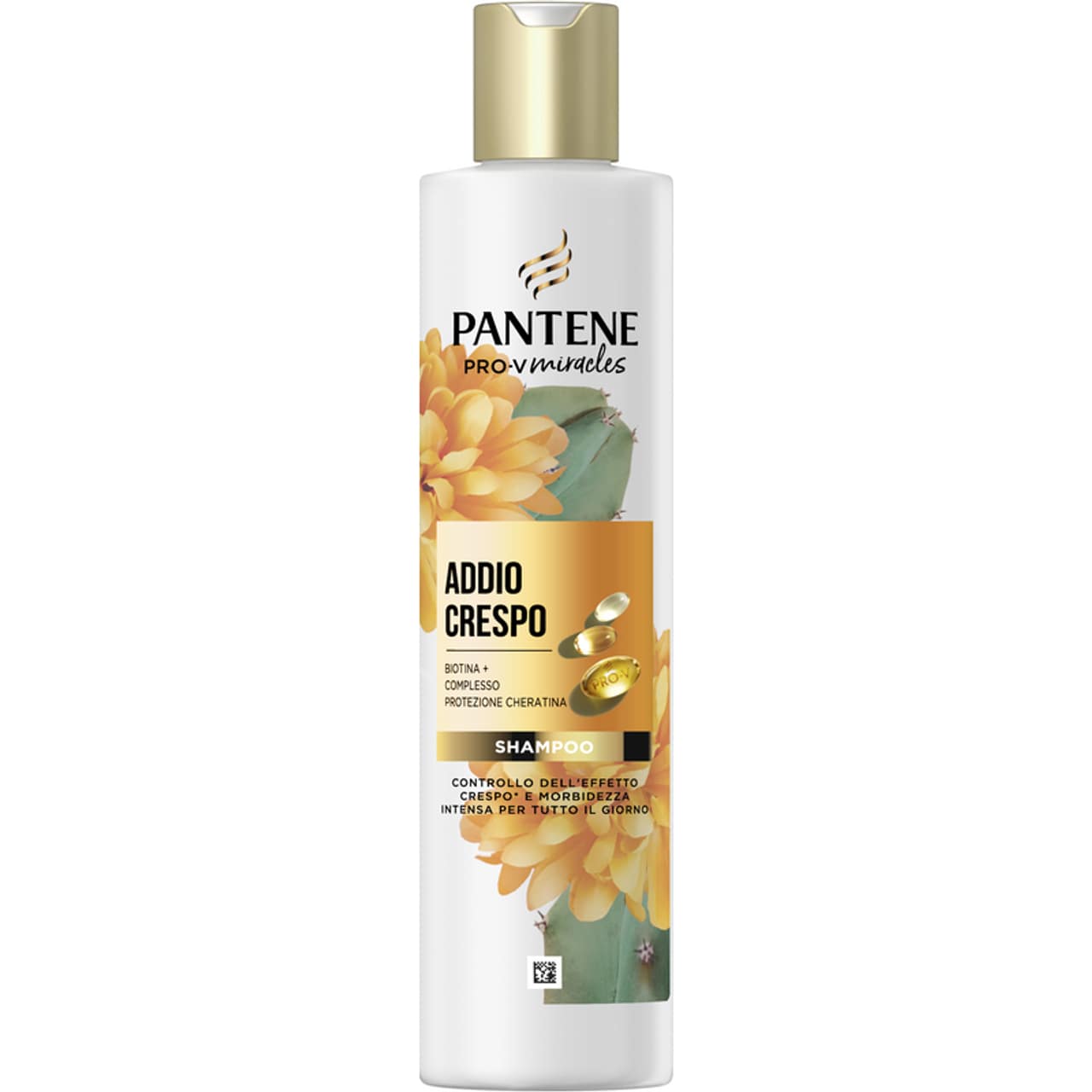 PANTENE MIRACLES SHAMPOO 250ML ADDIO CRESPO BIOTINA + COMPLESSO PROTEZIONE CHERATINA
