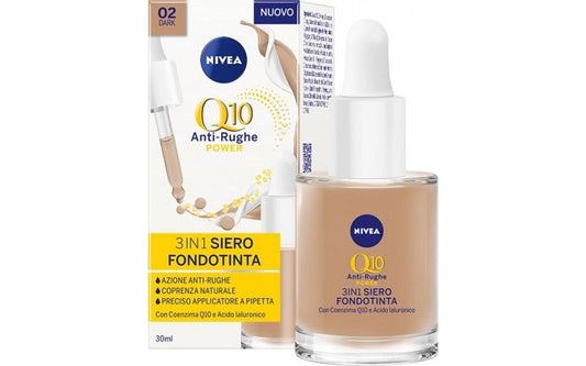 NIVEA Q10 3IN1 SIERO FONDOTINTA 30ML 02 DARK