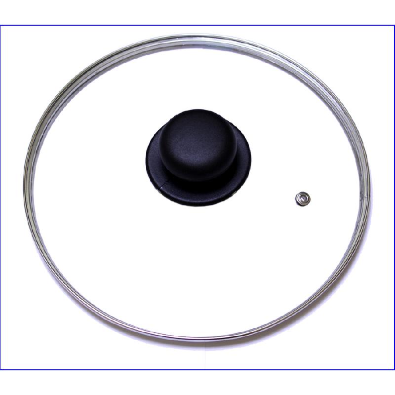 RIVADOSSI COPERCHIO VETRO TEMPERATO CM.34