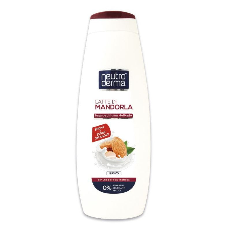 NEUTRODERMA BAGNOSCHIUMA 750ML DELICATO LATTE DI MANDORLA