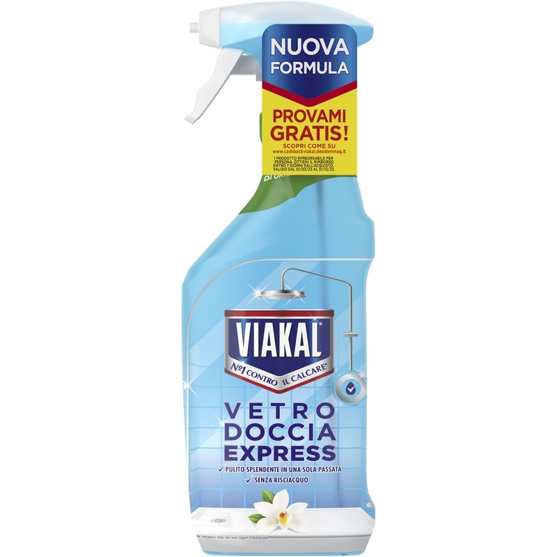 VIAKAL SPRAY 470ML VETRO DOCCIA EXPRESS