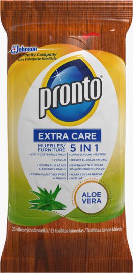 PRONTO SALVIETTINE EXTRA CARE 5IN1 ALOE VERA X25