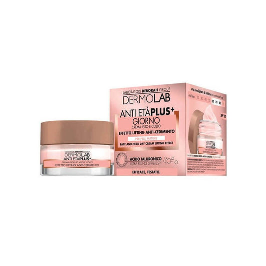 DERMOLAB ANTI ETA' PLUS+ ANTI-MACCHIE CREMA GIORNO VISO E COLLO 50ML