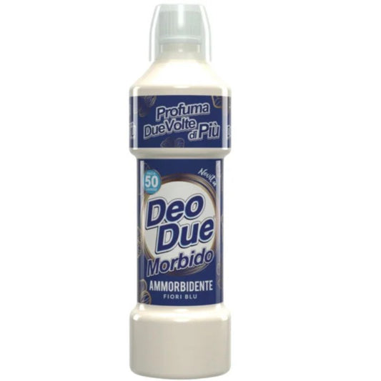 DEO DUE MORBIDO AMMORBIDENTE 1L 50 LAVAGGI FIORI BLU