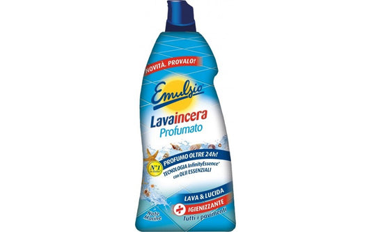 EMULSIO LAVAINCERA PROFUMATO 875ML IGIENIZZANTE NOTE MARINE TUTTI I PAVIMENTI