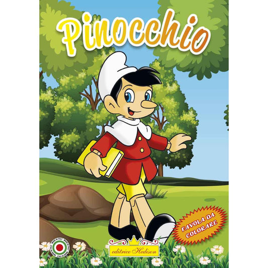 HEDISON AVV PINOCCHIO LEGGERE COLORARE