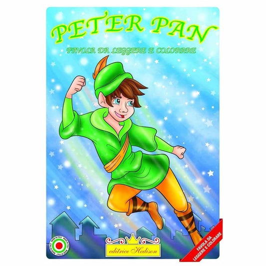 HEDISON PETER PAN LEGGERE E COLORARE
