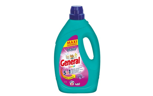 GENERAL LAVATRICE LIQUIDO 60LAV. 2,4L 5IN1 ACTIVE COLOR