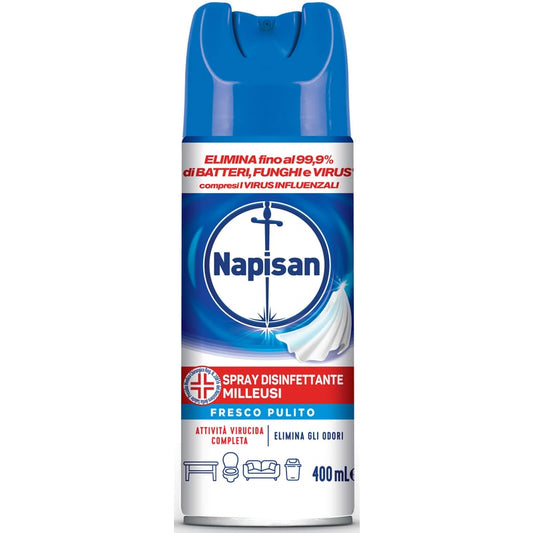 NAPISAN SPRAY DISINFETTANTE MILLEUSI 400ML FRESCO PULITO