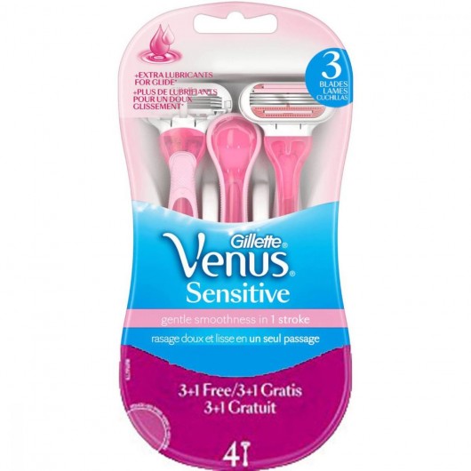 GILLETTE VENUS RASOIO OCEANA SENSITIVE 3+1 GRATIS