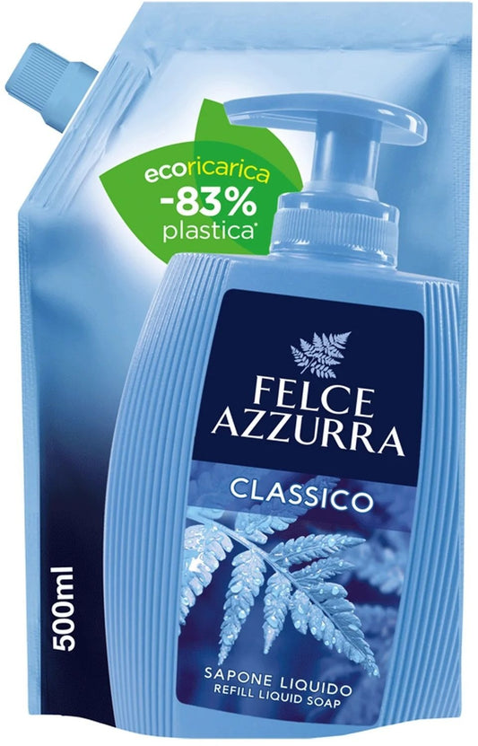 FELCE AZZURRA SAPONE LIQUIDO ECORICARICA 500ML CLASSICO