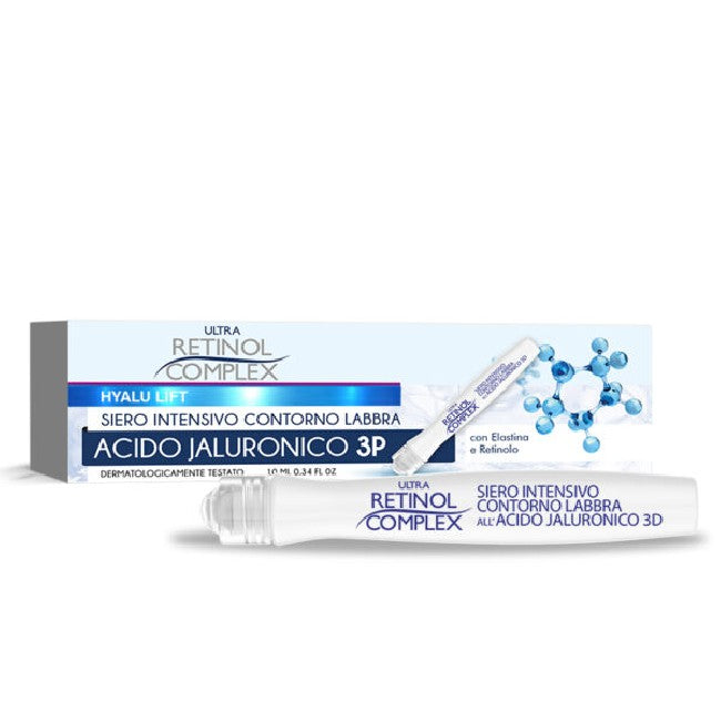 ULTRA RETINOL COMPLEX SIERO INTENSIVO CONTORNO LABBRA ACIDO JALURONICO 3P ROLL-ON 10ML