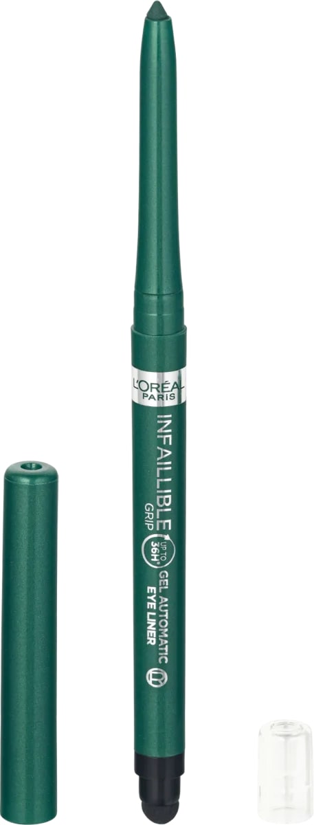 L'OREAL MATITA INFAILLIBLE GEL AUTOMATIC EYELINER 36H GRIP LINER 08 EMERALD GREEN