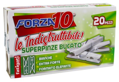 FATIGATI PINZE BUCATO FORZA10 LE INDISTRUTTIBILI 20PZ