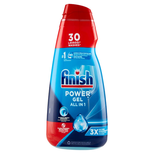 FINISH POWER GEL ALL IN 1 MAX 600ML 30 LAVAGGI REGULAR FRESH