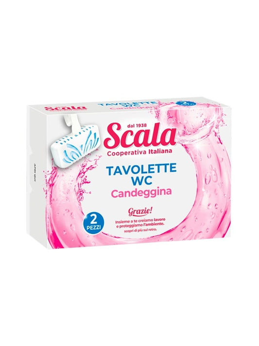 SCALA TAVOLETTE WC CANDEGGINA 2PZ 40G