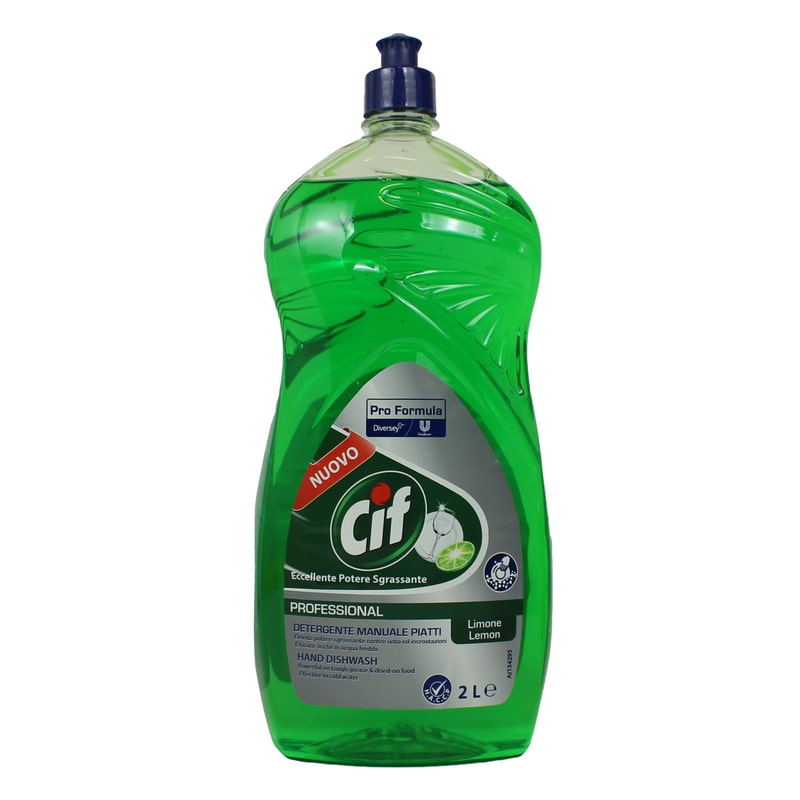 CIF PROFESSIONAL BY SVELTO DETERGENTE PIATTI LIMONE 2L