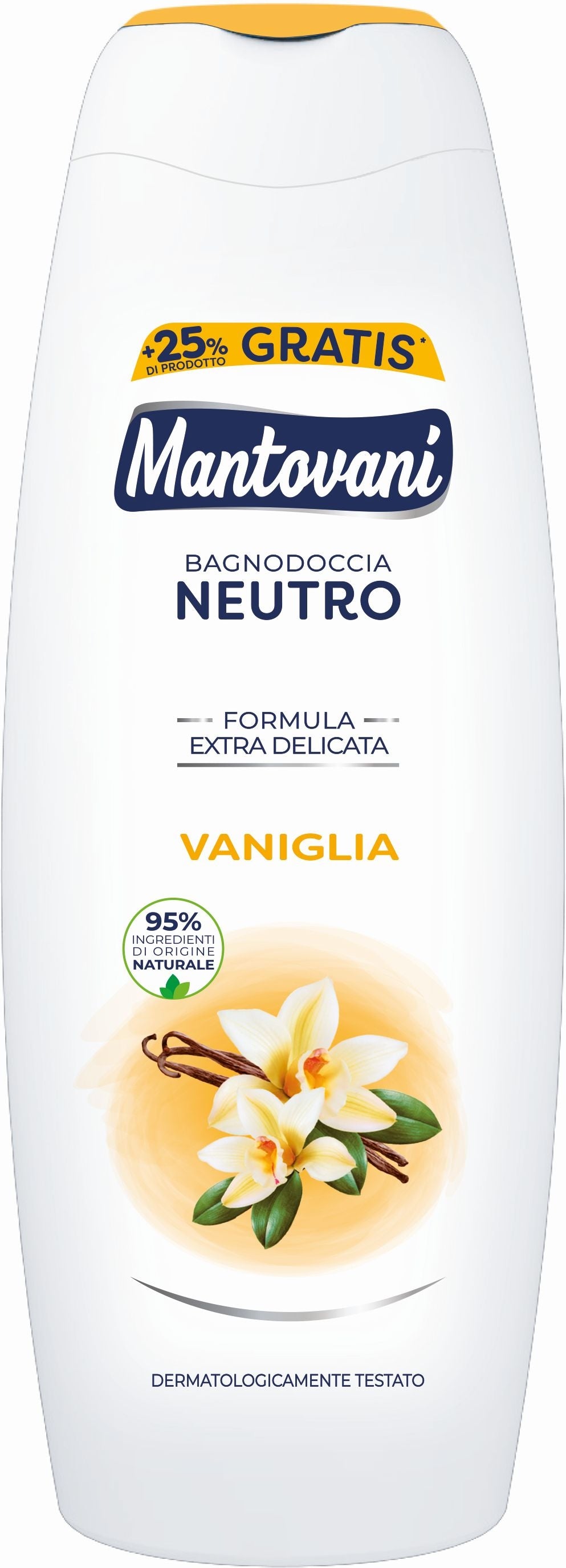 MANTOVANI BAGNODOCCIA 400+100ML VANIGLIA