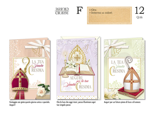 CROMO NB BIGLIETTO CRESIMA 3 SOGGETTI FOTOGRAFICO CR.8191