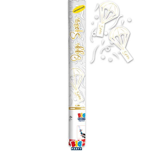 BIG PARTY POPPER 60CM OGGI SPOSI CON PARACADUTE