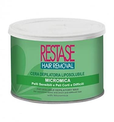 RESTASE CERA LIPOSOLUBILE VASO 400ML MICROMICA PELLI SENSIBILI E PELI CORTI E DIFFICILI