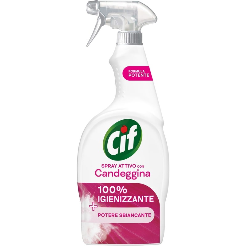 CIF SPRAY ATTIVO CON CANDEGGINA 100% IGIENIZZANTE 650ML