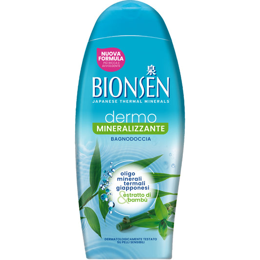 BIONSEN BAGNODOCCIA 550ML DERMO MINERALIZZANTE OLIGOMINERALI TERMALI GIAPPONESI & ESTRATTO DI BAMBU'