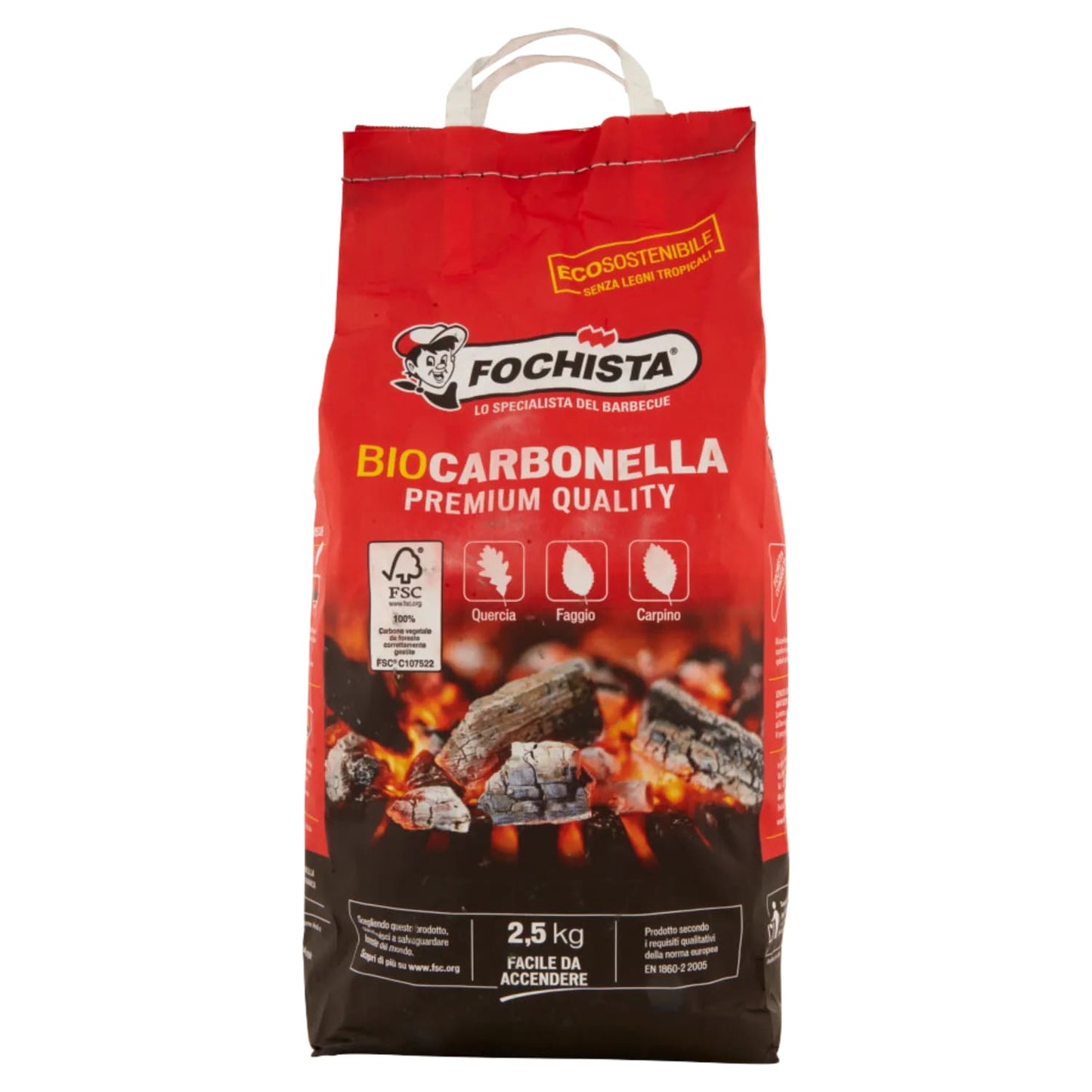 FOCHISTA BIO CARBONELLA PREMIUM QUALITY 2,5KG