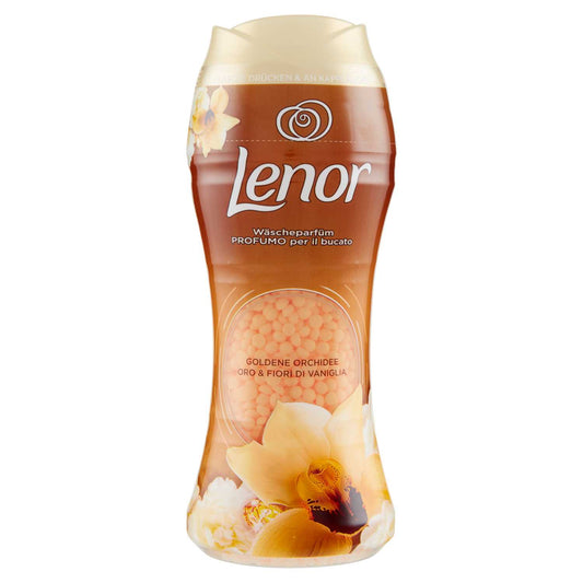 LENOR PERLE PROFUMA BUCATO 210G ORO & FIORI DI VANIGLIA