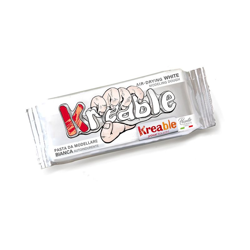TOYCOLOR KREABLE PASTA PER MODELLARE 500G BIANCA
