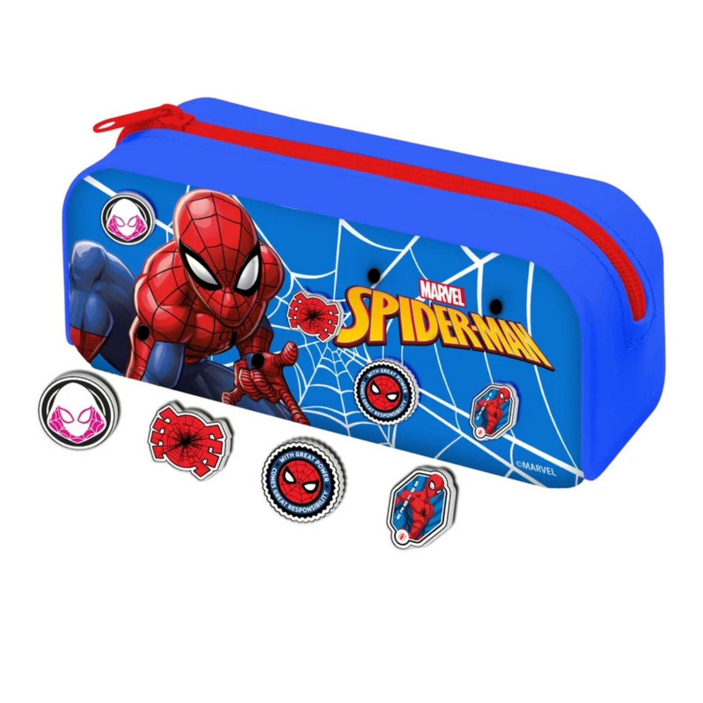 SPIDERMAN ASTUCCIO IN SILICONE CON 4 PATCH