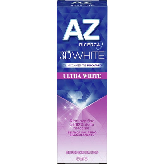 AZ DENTIFRICIO 65ML 3D WHITE ULTRA WHITE