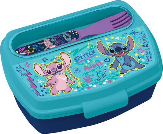 STITCH&ANGEL PORTAPRANZO PVC CON POSATE CM17X14X6