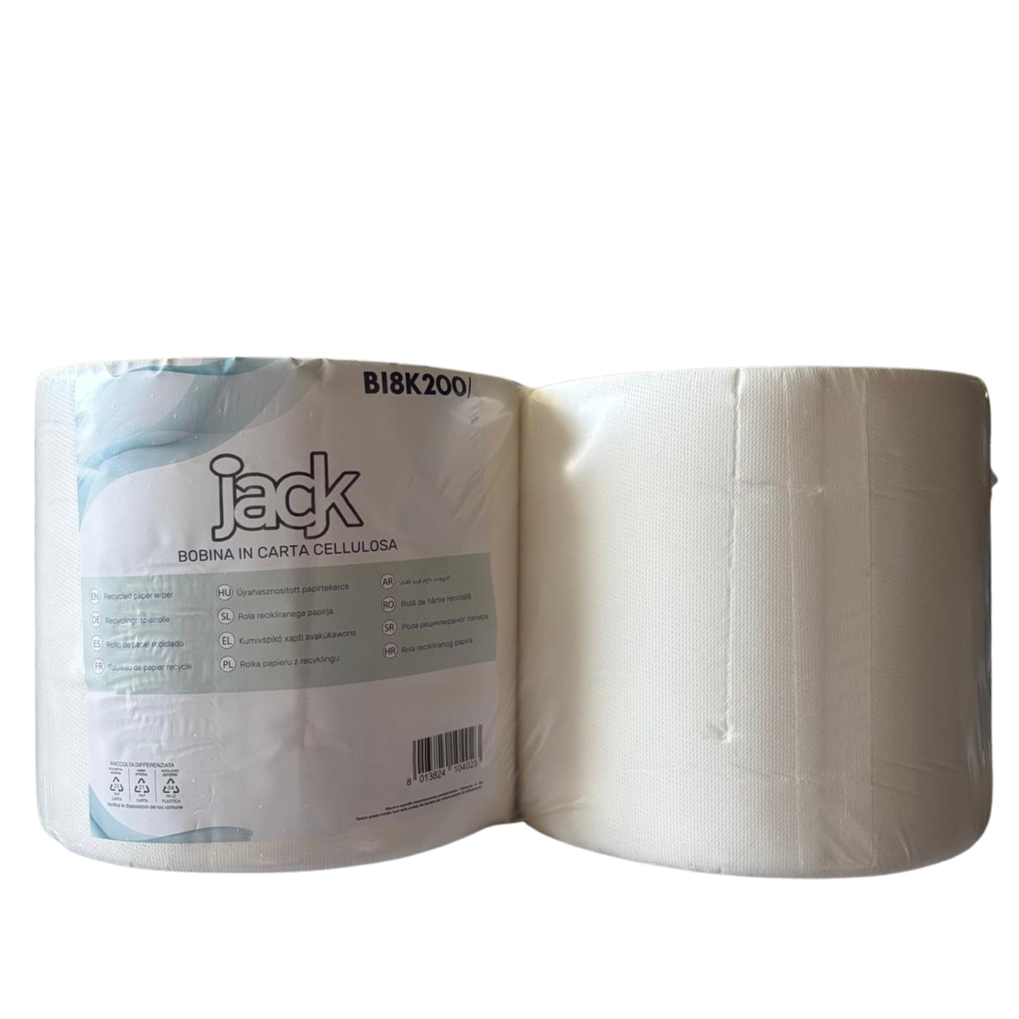 PAPERDI' JACK BOBINA PURA CELLULOSA X2 4KG BI8K200/