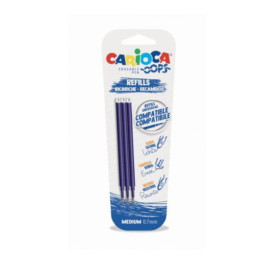 CARIOCA OOPS 3 REFILLS BLU COMPATIBILI