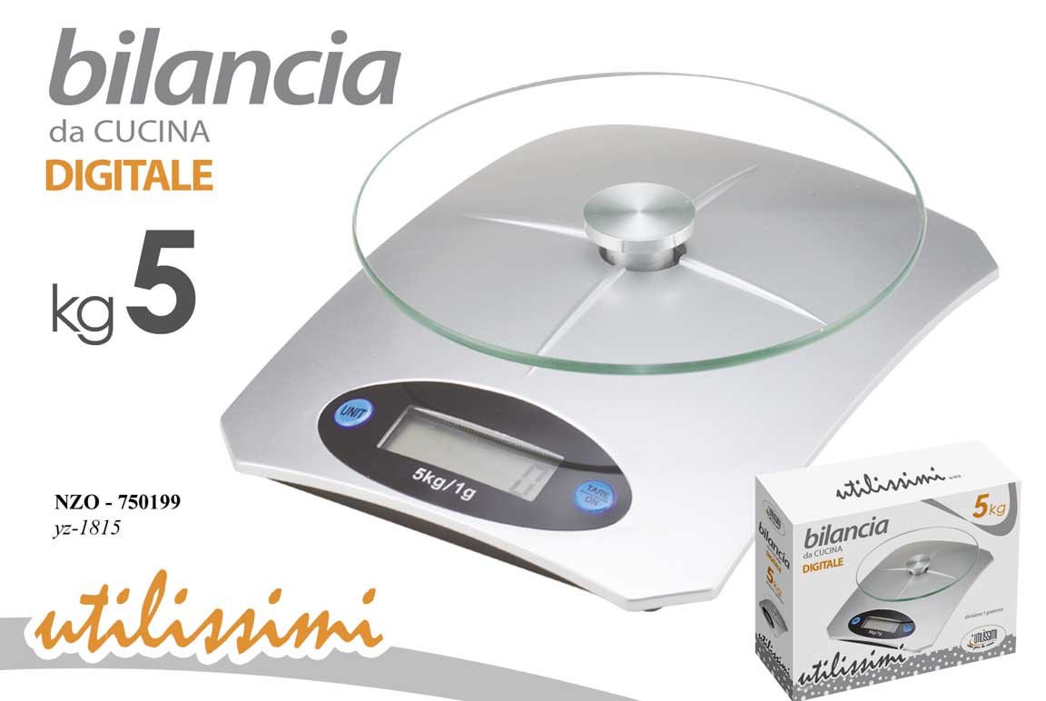 GICOS BILANCIA DA CUCINA DIGITALE 5KG NZO-750199