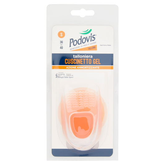 PODOVIS TALLONIERA CUSCINETTO GEL AZIONE AMMORTIZZANTE SIZE S 36-40