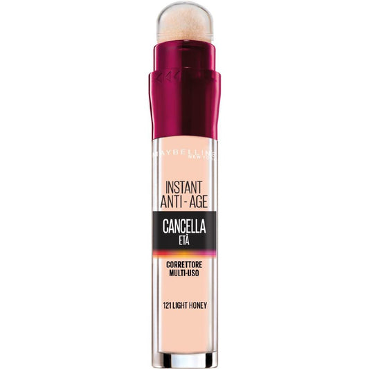 MAYBELLINE CORRETTORE INSTANT ANTI-AGE CANCELLA ETA' 121 LIGHT HONEY