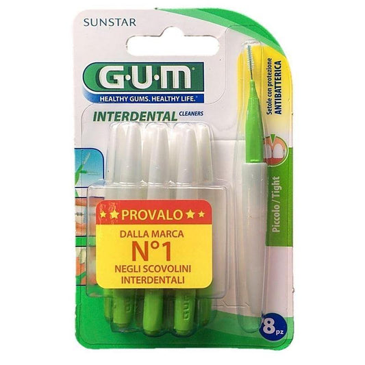 GUM SCOVOLINI INTERDENTAL CLEANERS PICCOLO X8