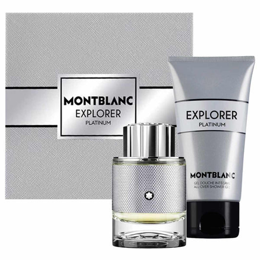 MONTBLANC CONFEZIONE EXPLORER PLATINUM EDP 60ML + SHOWER GEL 100ML