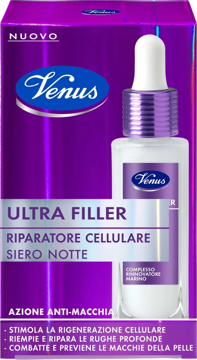 VENUS ULTRA FILLER RIPARATORE CELLULARE SIERO NOTTE 30ML