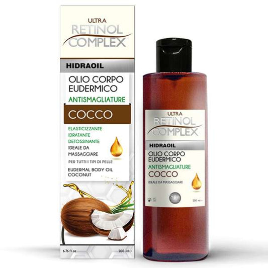 ULTRA RETINOL COMPLEX OLIO CORPO 200ML ANTISMAGLIATURE COCCO