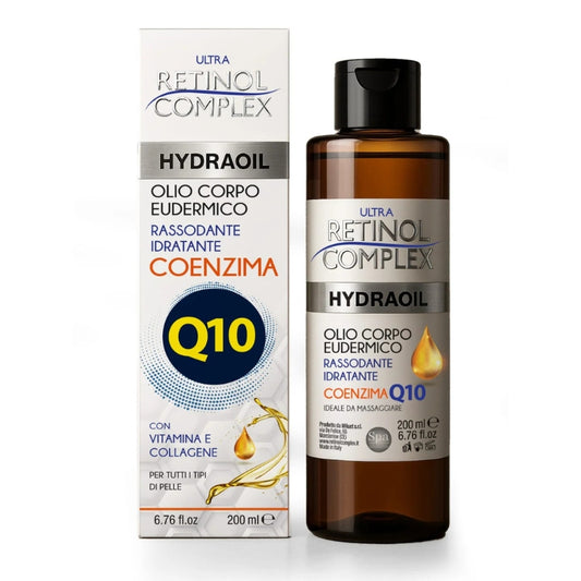 ULTRA RETINOL COMPLEX HYDRAOIL OLIO CORPO 200ML RASSODANTE IDRATANTE COENZIMA Q10