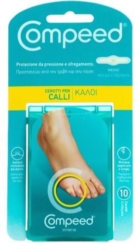 COMPEED 10 CEROTTI PER CALLI MEDIO