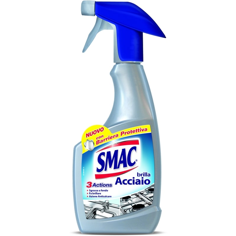 SMAC BRILLA ACCIAIO 3 ACTIONS SPRAY 520ML