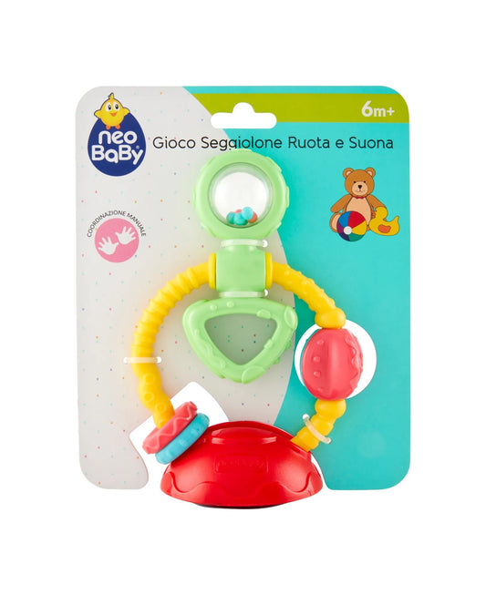 NEOBABY GIOCO SEGGIOLONE RUOTA E SUONA 6M+